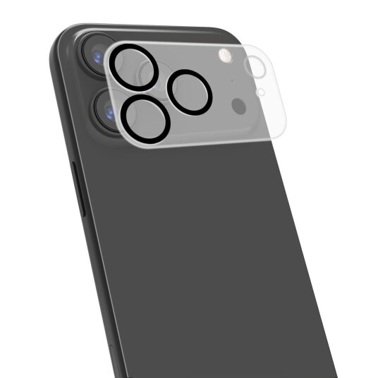 Celly Kameralinsebeskytter iPhone 17 Pro Max - Herdet Glass for Ripebeskyttelse
