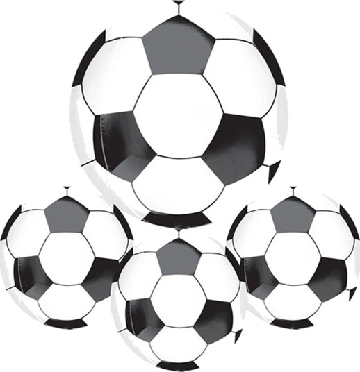 Riethmüller Folieballong Orbz Fotball 3068501
