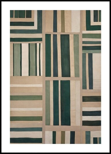 Geometric Tapestry Plakat / 40x50cm