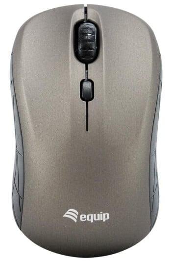 EQUIP Optische Maus mini wireless, grau