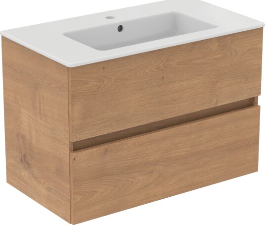IDEAL STANDARD EUROVIT 2.0/ULYSSE BADEROMSMØBEL 815X450 NATURAL OAK