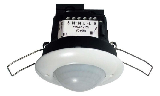 Rutab 1313552 Bevegelsessensor 10 2000 lx 230 V IP20 Ikke for kapasitiv last Belysning