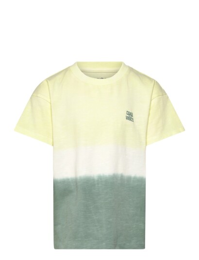 Minymo T Shirt Ss Aop Khaki green 104