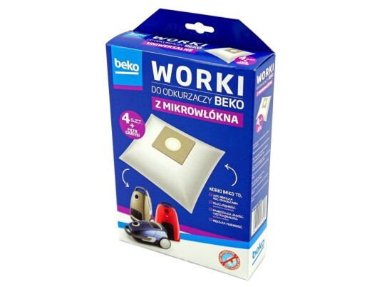 Beko Støvsugerposer 4 Stk + Filter Wm01 Beko Støvsugerposer 4 Stk + Filter Wm01