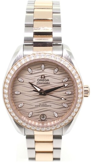 Omega Dameklokke 220.25.34.20.59.001 Seamaster Aqua Terra 150M
