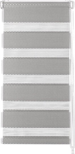 Domoletti Rullegardin I Rattan D/N 100X230 Grå