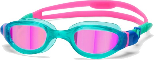 Zoggs Junior Phantom 2.0 Titanium Turquoise/pink/mirror Pink