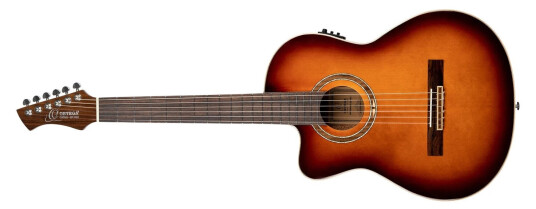 Ortega Guitars Ortega Rce238sn-Ft-L Klassisk Gitar 4/4 Størrelse Med Mik Slim Neck Lefthand Ortega Guitars Ortega Rce238sn-Ft-L Klassisk Gitar 4/4 Størrelse Med Mik Slim Neck Lefthand