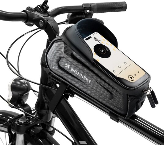 Rammeveske Wozinsky med mobillomme 1,7 L svart