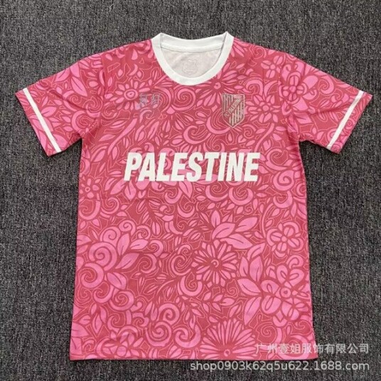 2025-2026 sesongen Palestinas fotballdrakt for fans, retro fotballdrakt, Palestinas rosa fotballdrakt 2025-2026 sesongen Palestinas fotballdrakt for fans, retro fotballdrakt, Palestinas rosa fotballdrakt