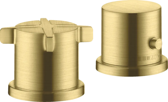 Axor Citterio E Badekarbatteri For karkant Børstet Messing