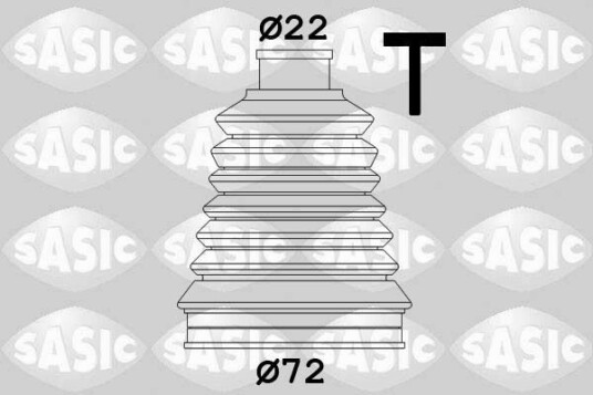 Sasic Mansjett drivaksel SASIC 2933123