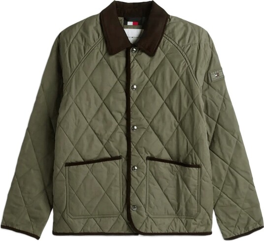 Tommy Hilfiger Quilted Liner Jacket Khaki green L