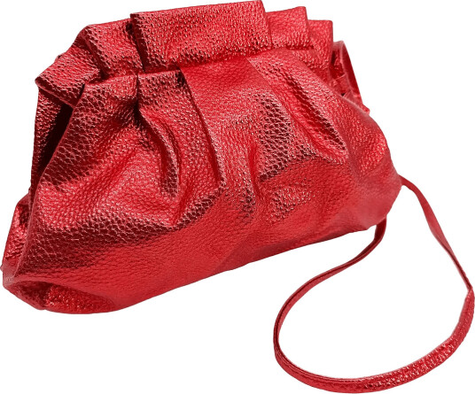 Pipol"s Bazaar Eva Dumpling Bag Red   Red   ONE SIZE