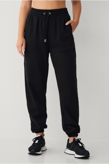 Ellos Studio Sweatpants Cuff Core Svart