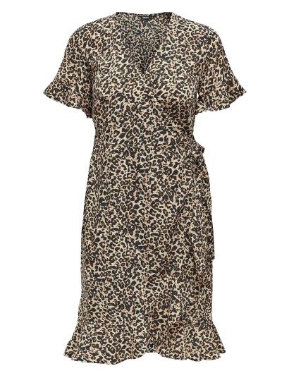 ONLY | Onlolivia S/S Wrap Dress Wvn Noos | 34