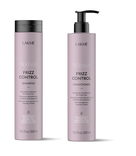 Lakmé Teknia Frizz Control Shampoo 300 ml + Teknia Frizz Control Conditioner 300 ml Lakmé Teknia Frizz Control Shampoo 300 ml + Teknia Frizz Control Conditioner 300 ml
