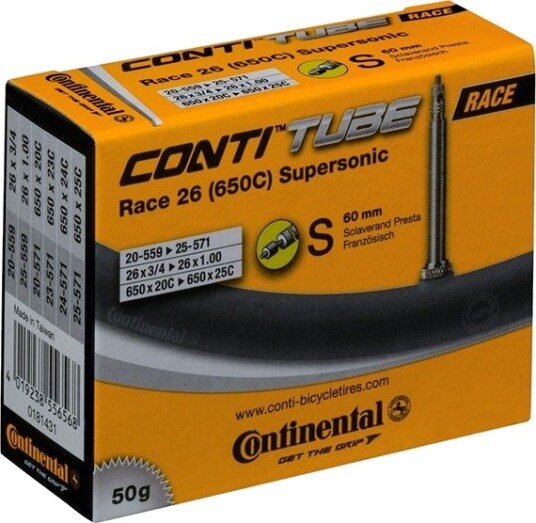 Continental Race Tube Supersonic 26 x 0,8 - 1 Presta
