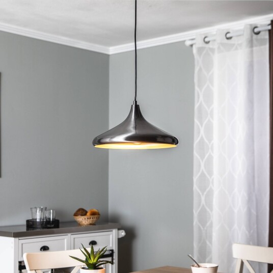 Opviq Hengelampe Berceste 209-S Ø35cm sølv