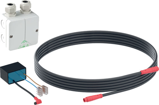 GEBERIT netttilkobling 230V/12V kabel 1,8m til koblingsboks