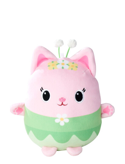 Simba Toys Gabby´s Dollhouse, Kitty Fairy Squishy Plush (20 Cm) - Pink - ONE SIZE