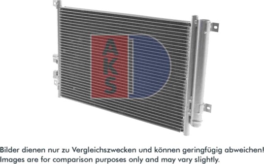 Kondensator, klimaanlegg AKS DASIS 012003N