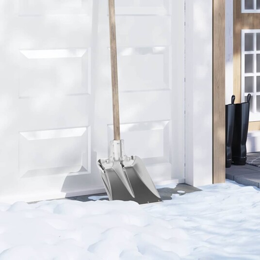 vidaXL Spadehode 4 pcs sølv 41,5 x 32,5 cm Aluminium