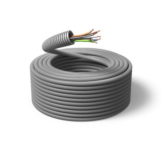 PM FLEX FK Kabel forhåndslagt, 100 m 7G 1,5 mm², ytre Ø 20 mm