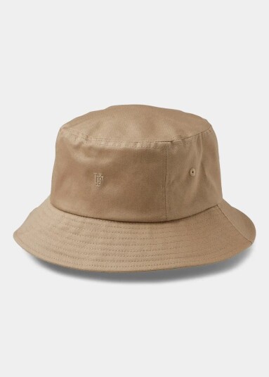 Mini Organic Bucket Hat Lt Khaki S/M  Capser