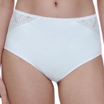 Chantelle Truser EasyFeel High-Waisted Support Full Brief Hvit nylon 50 Dame