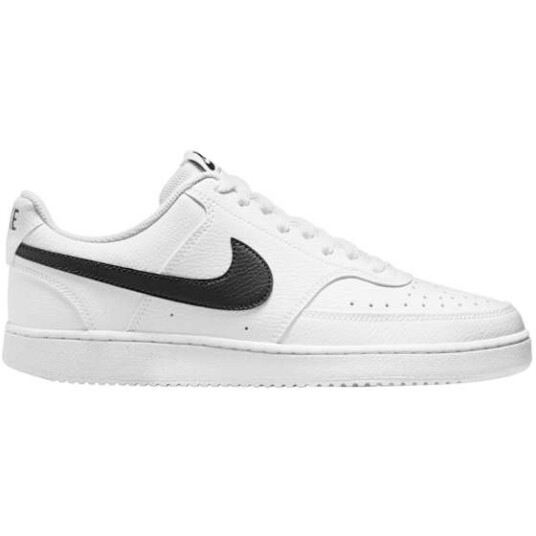 Nike Court Vision Low, sneaker herre 44.5 WHITE/BLACK-WHITE Nike Court Vision Low, sneaker herre 44.5 WHITE/BLACK-WHITE