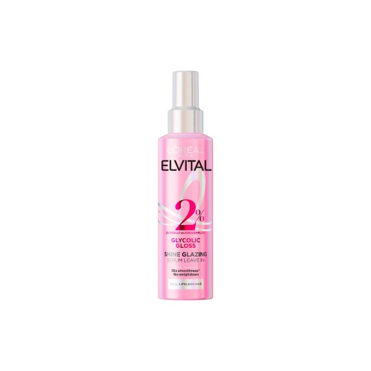 L'Oréal Paris Elvital Glycolic Gloss Leave-In Spray 150 Ml Rosa