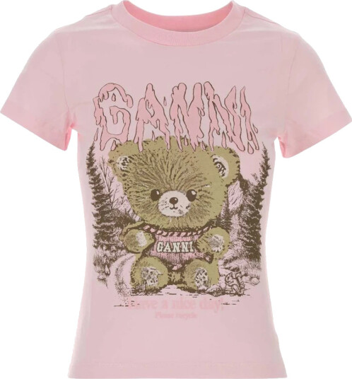 Ganni Dame Topper Rosa M,