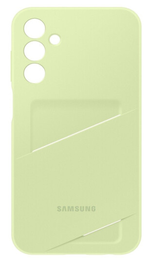Samsung Galaxy A15 Mobildeksel med Kortlomme i Limegrønn TPU