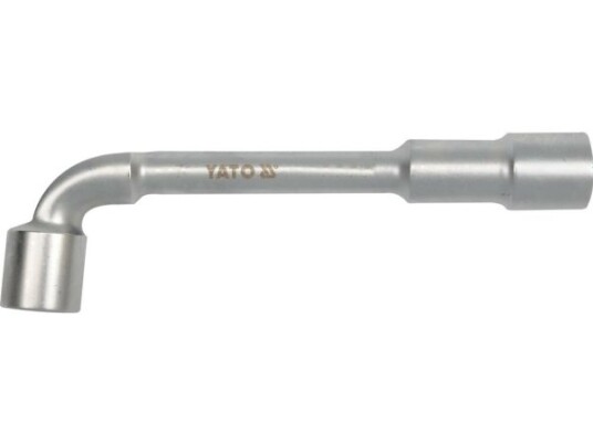 Yato L-Type Pipenøkkel 19 mm Krom-vanadium med Matt Satinert Overflate