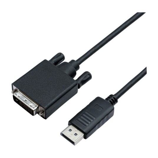 ELETRA DISPLAYPORT 1.2 - DVI-D 2M KABEL, SVART