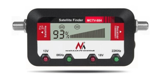 Maclean Mctv-884, 75 Ohm (O), Lcd, 950000 - 2150000 Hz