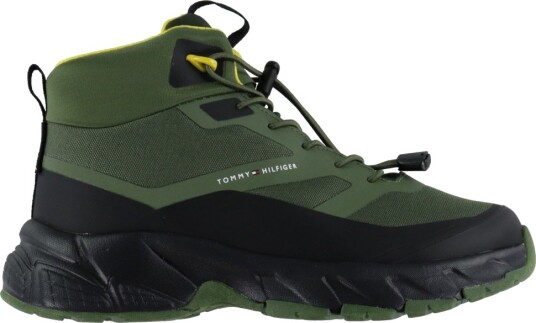 Tommy Hilfiger Støvler Mid Lace Up Militær Green Tommy Hilfiger 38 Støvler Grønn
