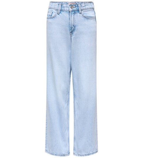 Kids Only Jeans   Bred   KogSilky   Light Blue Denim   Kids Only   10 år 140   Jeans   Lyseblå