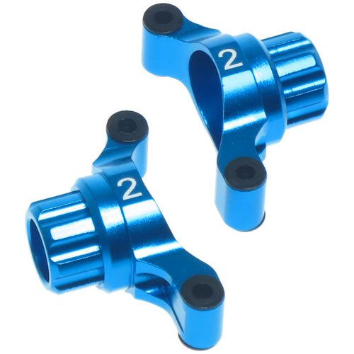 Yeah Racing Aluminum Rear Hub/Knuckle Arm 2 Degree For Tamiya TT