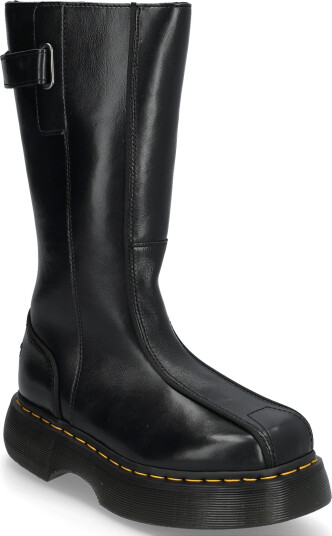 Dr. Martens Buzz Hi Black Milled Gloss - Black - 38
