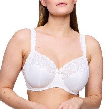 PrimaDonna BH Salerno Full Cup Wire Bra Benhvit D 75 Dame