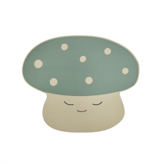 OYOY Offwhite/Pale Green dekkebrikke Mushroom OYOY Offwhite/Pale Green dekkebrikke Mushroom