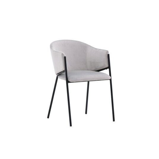 Venture Design Evelina spisestol Lysegrå/svart Svart Venture Design Evelina spisestol Lysegrå/svart Svart