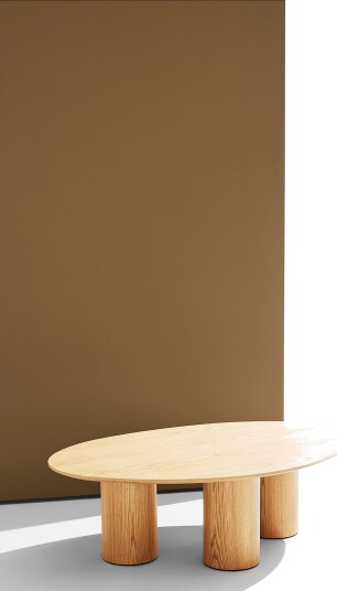 Pastill Remi salongbord 110x70 cm Brun Pastill Remi salongbord 110x70 cm Brun