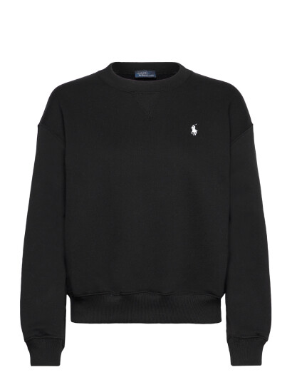 Polo Ralph Lauren Fleece Crewneck Black M Polo Ralph Lauren Fleece Crewneck Black M