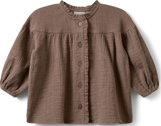 Sofie Schnoor Baby and Kids Aylinkb Shirt Brown 68 Sofie Schnoor Baby and Kids Aylinkb Shirt Brown 68