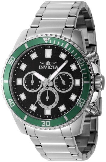 Invicta Herreklokke 46051 Pro Diver Sort/Stål Ø45 mm Invicta Herreklokke 46051 Pro Diver Sort/Stål Ø45 mm