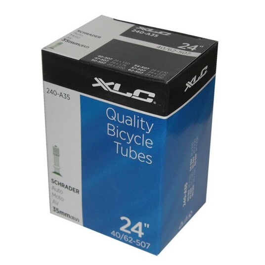 XLC Sykkelslange Bilventil 24 x 1,5 2,5   24 x 1.5/2.5 40/6   24 x 1.5/2.5 40/6