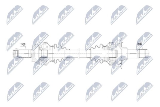 Nty Drivaksel NTY NPW BM 230